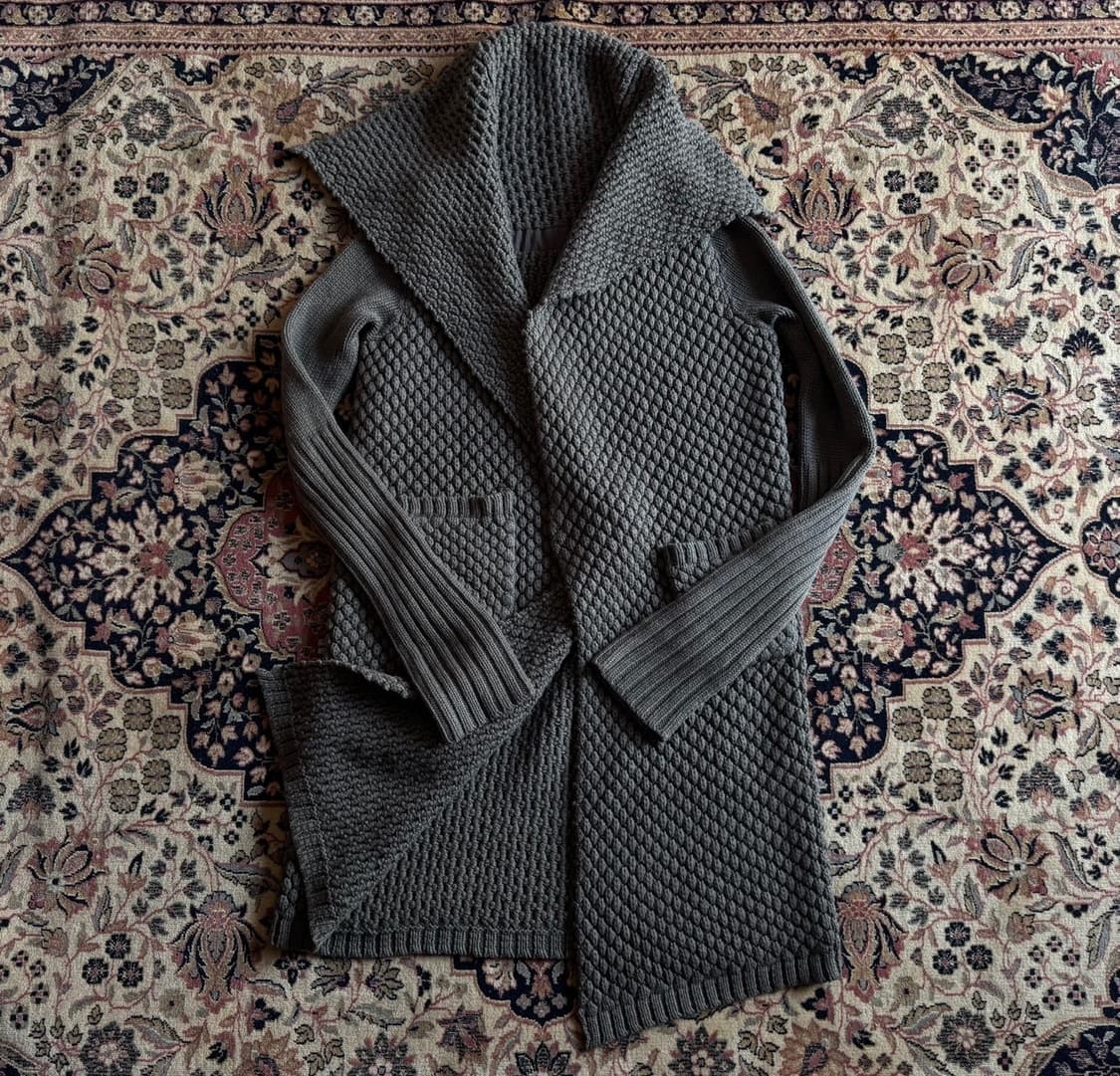 릭오웬스 니트 코트 100 상품이미지1