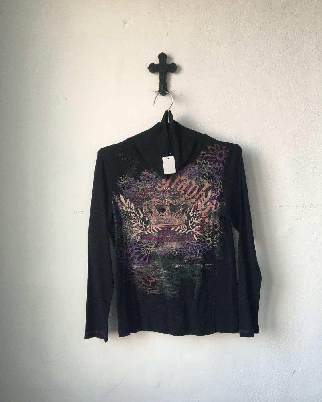 High neck priniting sleeve 상품이미지1