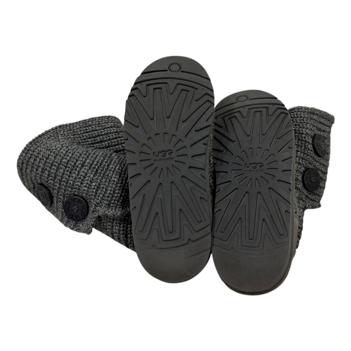 UGG 어그 클래식 카디 니트 롱부츠 그레이 215 상품이미지5