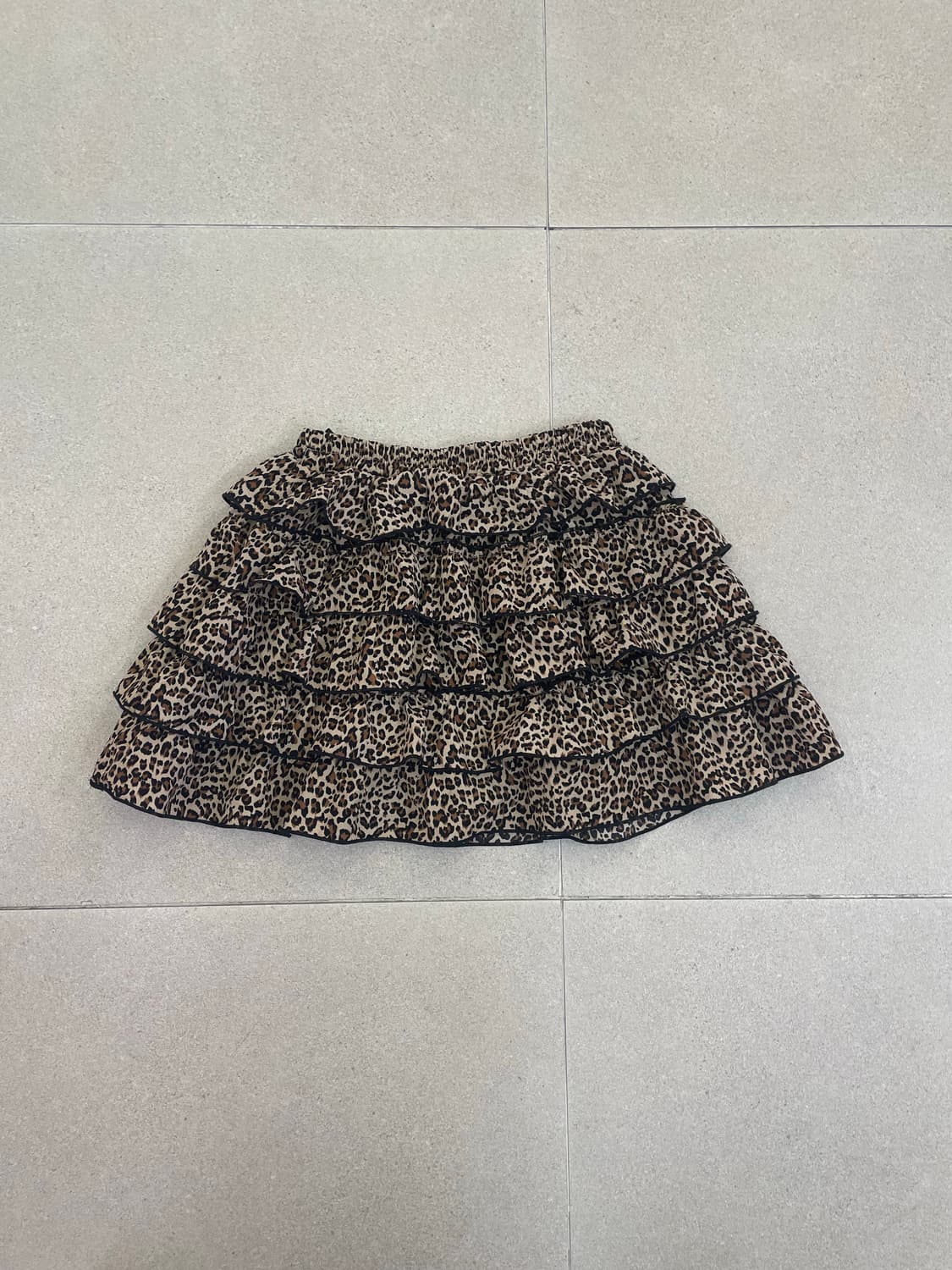 호피 캉캉 스커트 상품이미지1