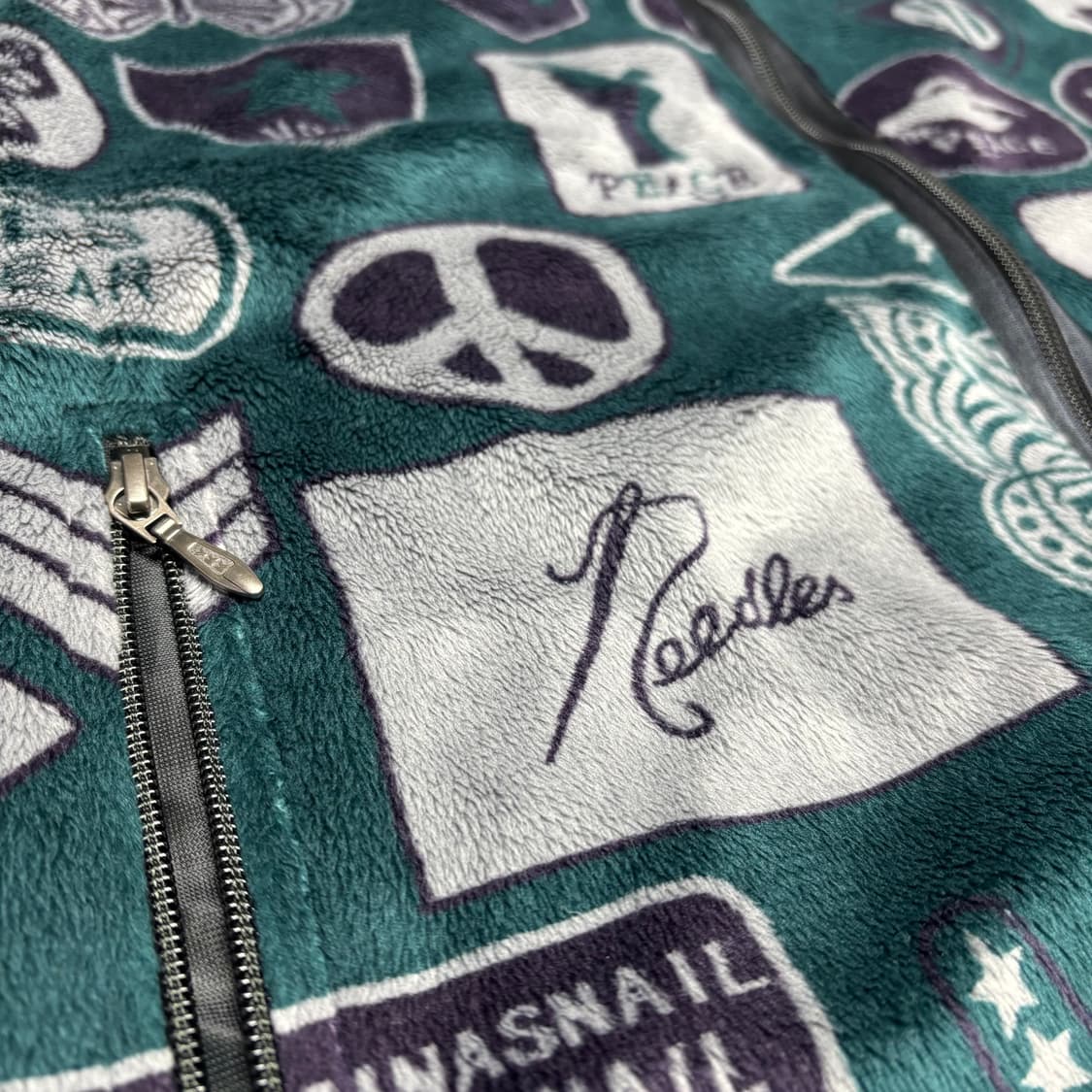 Needles 니들스 니들즈 패치워크 파이핑 후리스 자켓 상품이미지8