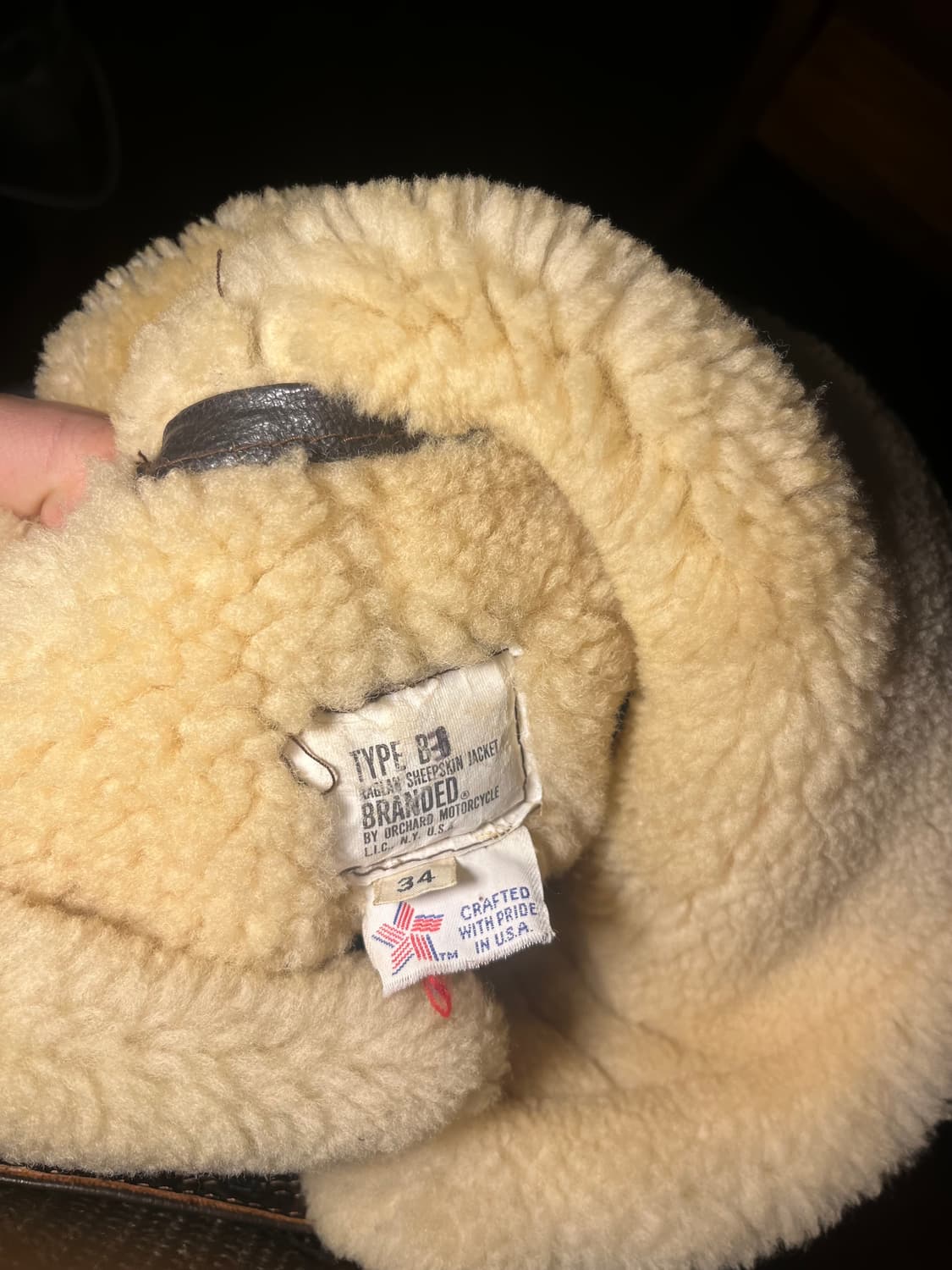 Orchard Motorcycle B-3 Bomber Jacket 상품이미지6