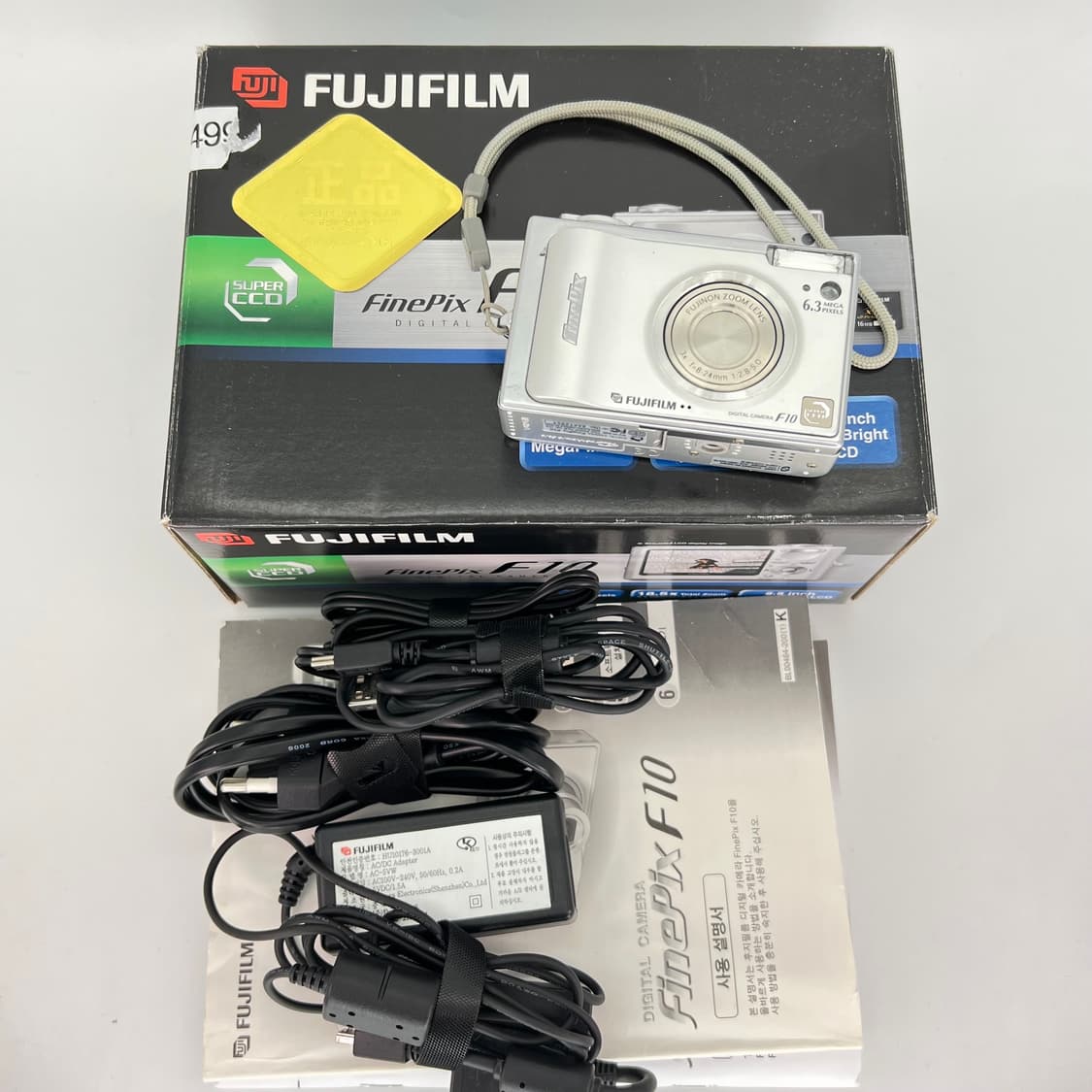 (풀박스)후지필름 파인픽스 FUJIFILM FinePix F10 실버 상품이미지10