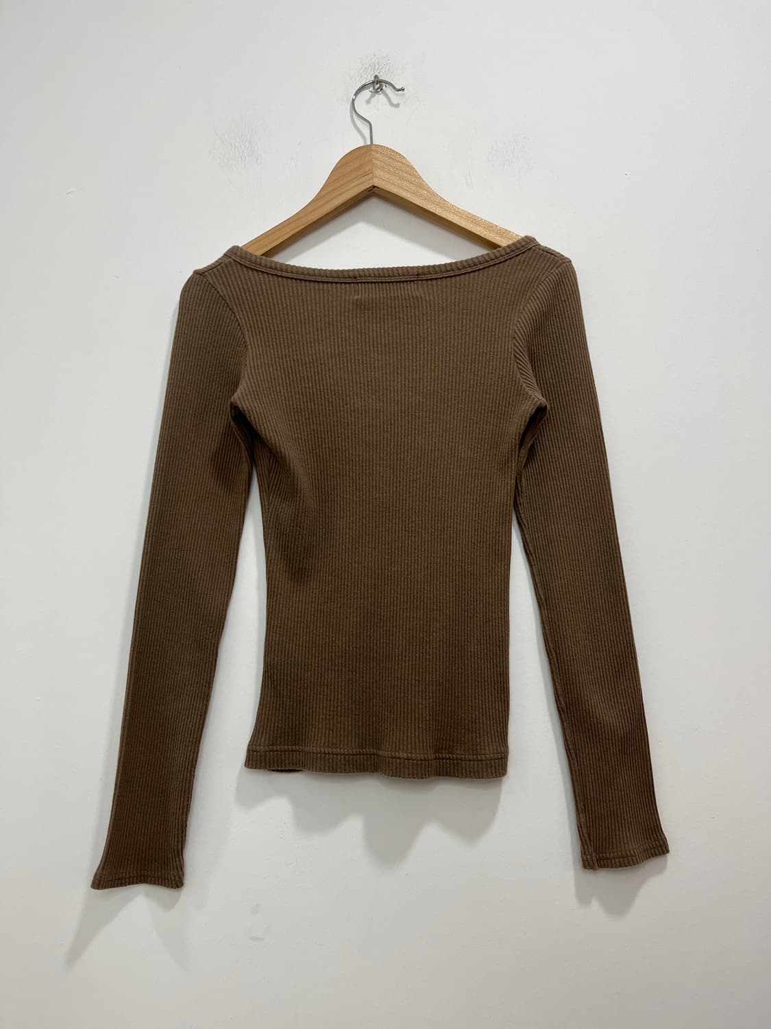 일본빈티지 락펑크 밀리터리 스터드 골지 롱슬리브 티셔츠  상품이미지6