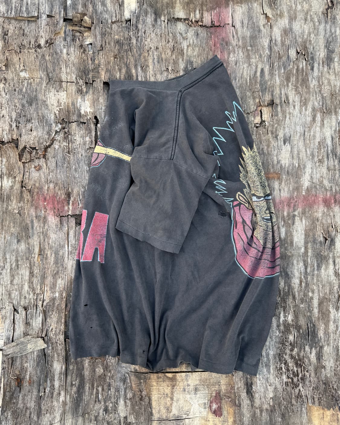 빈티지 테수오 아키라 1988 티셔츠 상품이미지5