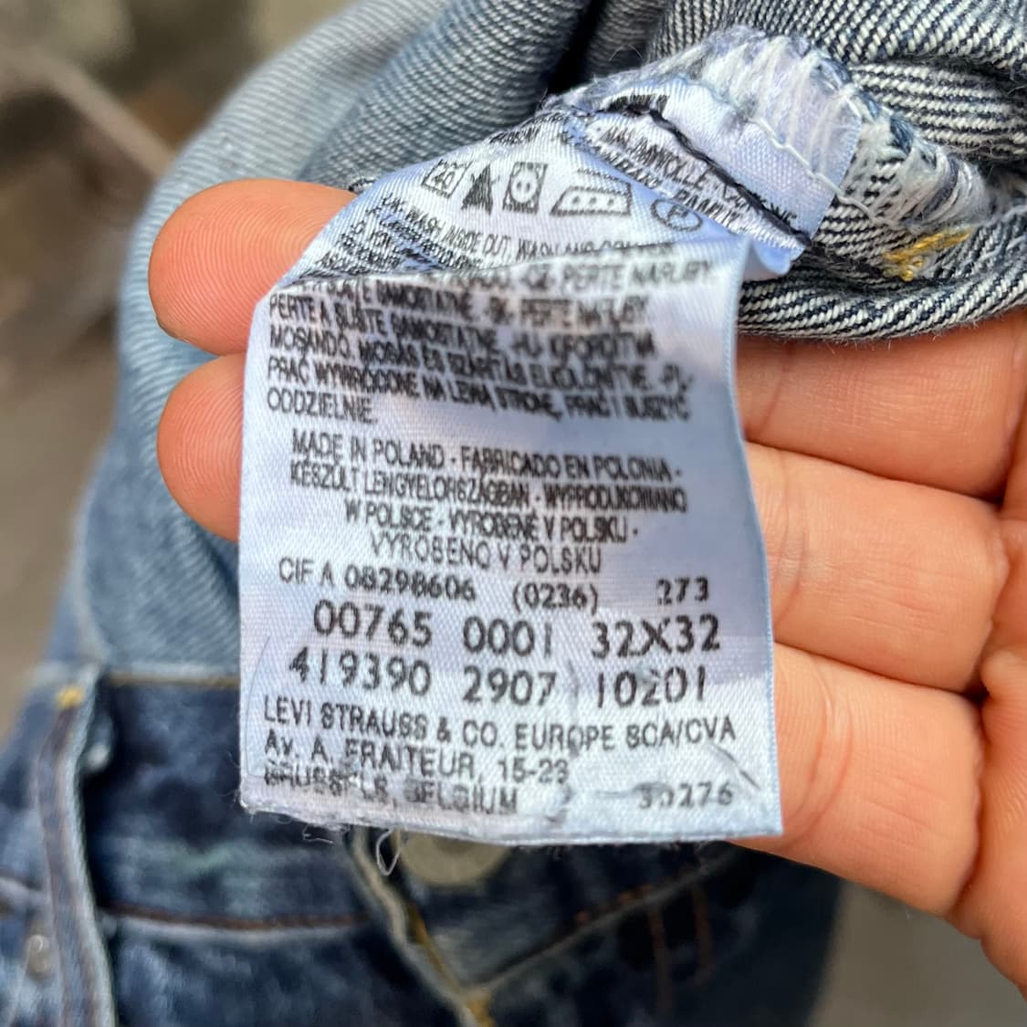 00s Levis765 플레어 부츠컷 (32“) 상품이미지5