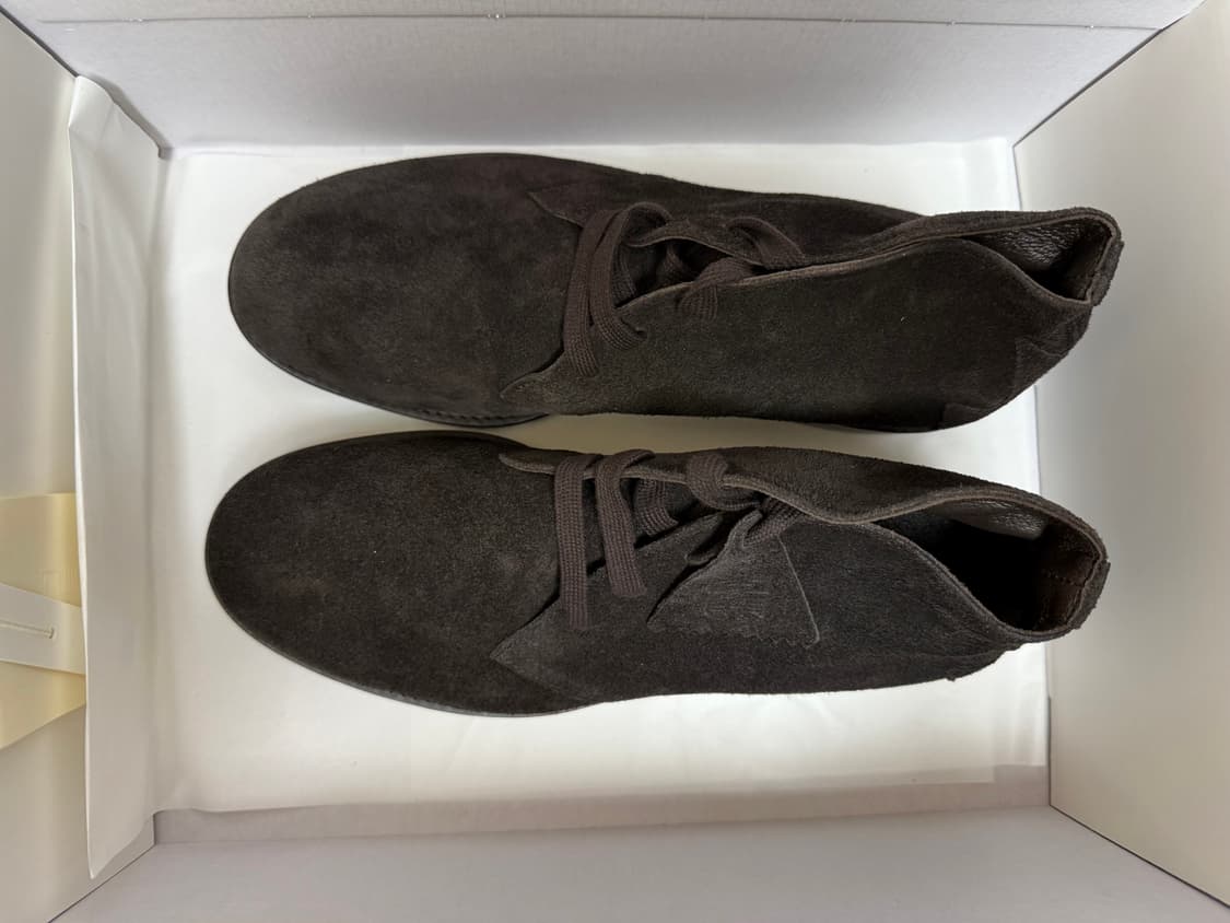 폴리테루 데저트 부츠 다크 브라운 3 팝니다 상품이미지1