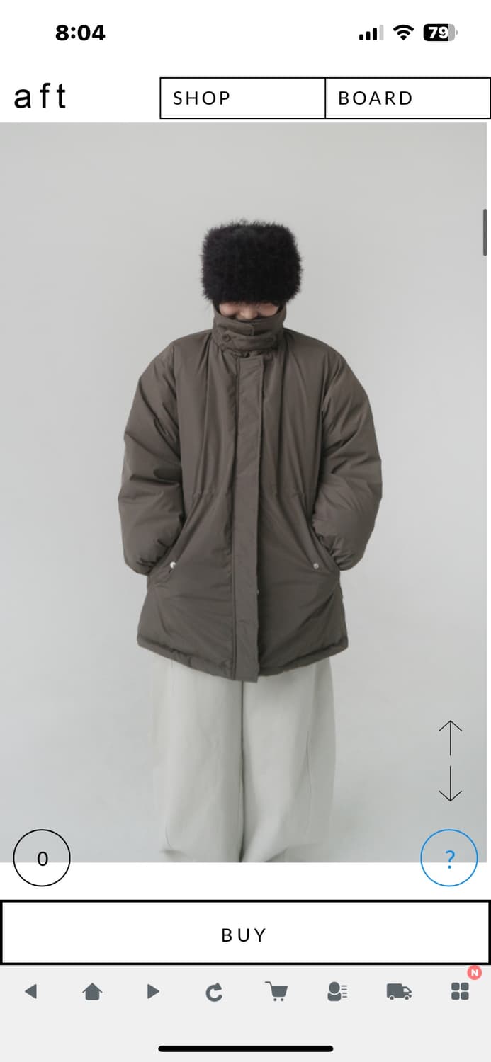 에프터먼데이 덕다운 코트 패딩 상품이미지4