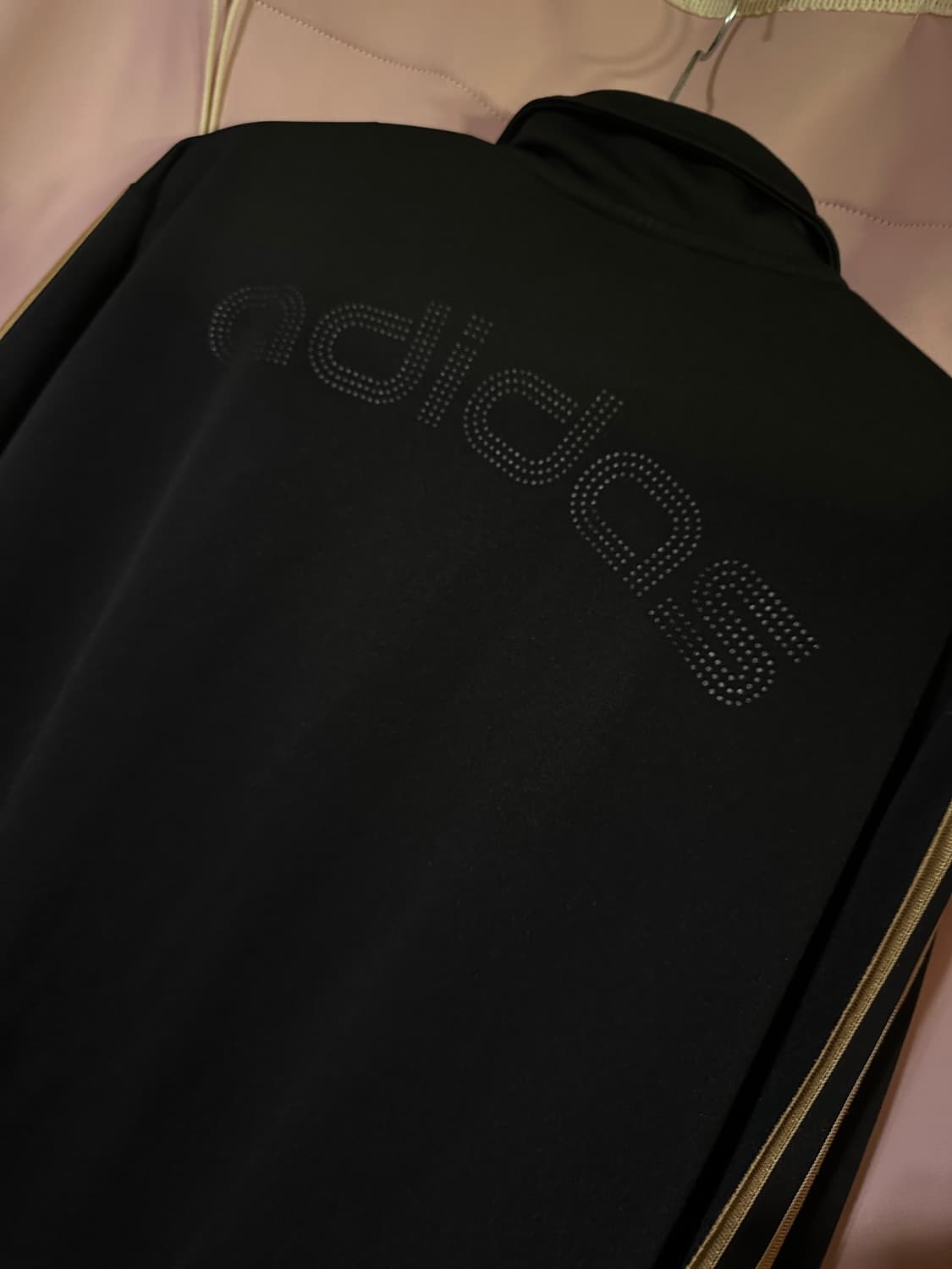 아디다스져지 아디다스 삼선 트랙탑 검골 아디다스 블랙 골드 집업 올드스쿨 상품이미지2