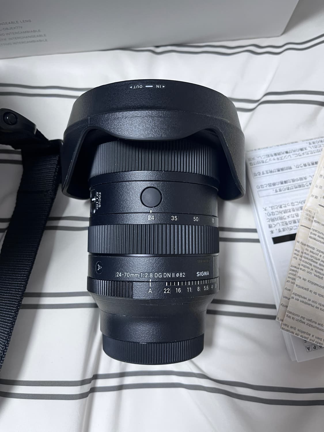 시그마 A 24-70mm F2.8 DG DN II 소니 마운트시계륵2 상품이미지2