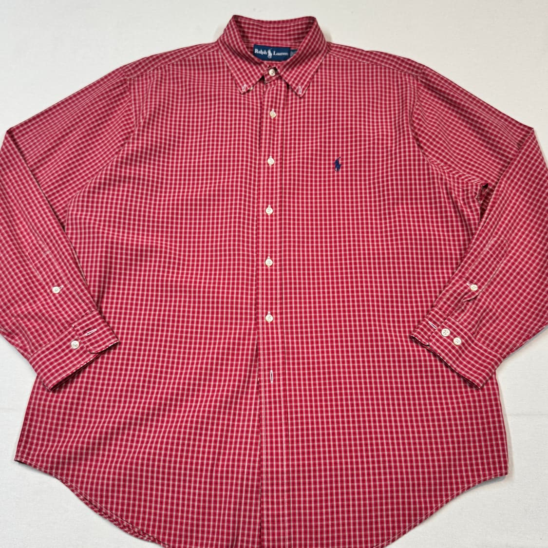 XL) 폴로 랄프로렌 클래식 체크 셔츠 상품이미지2