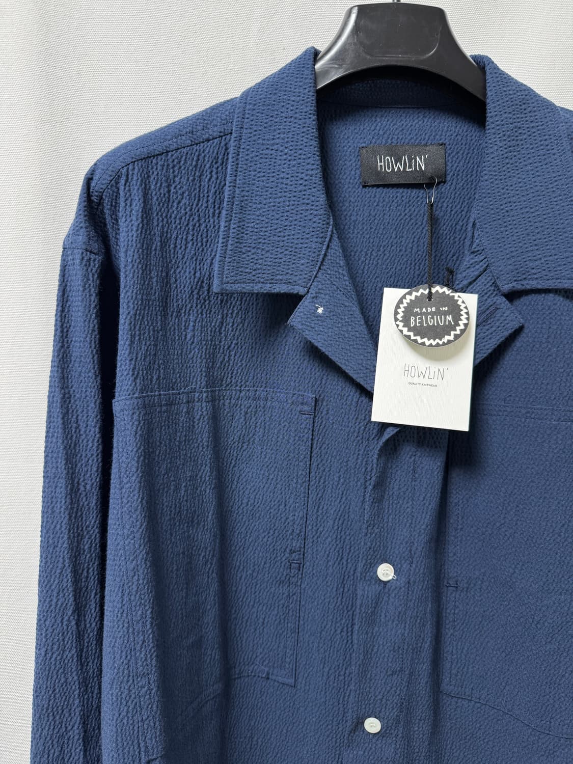 하울린 시어서커 셔츠 M 상품이미지3