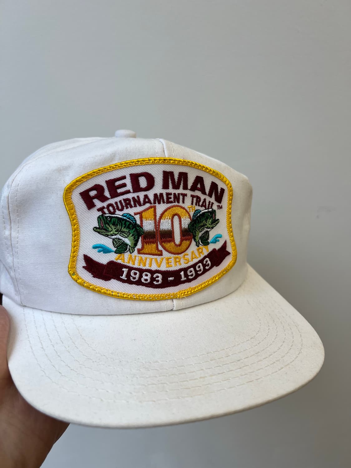 1993 Red Man Bass Fishing Tournament Cap 상품이미지2