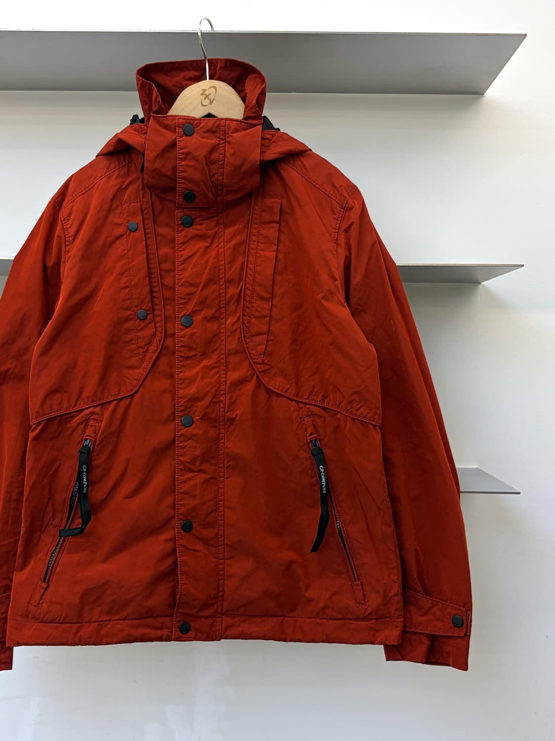 씨피 컴퍼니 15SS 가먼트 다이 고글 후드 자켓 상품이미지3