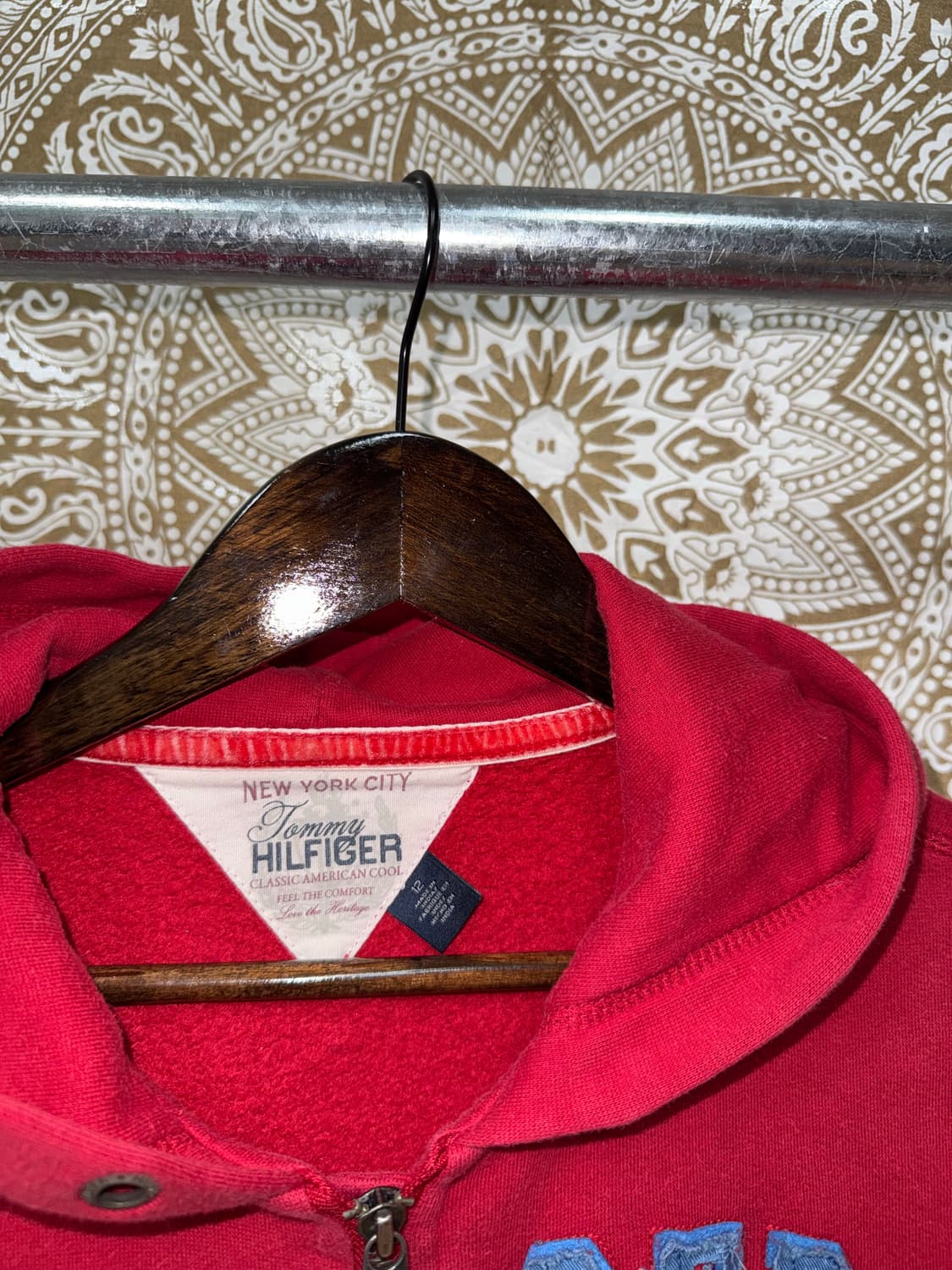 타미힐피거 기모 자수 후드집업  상품이미지5