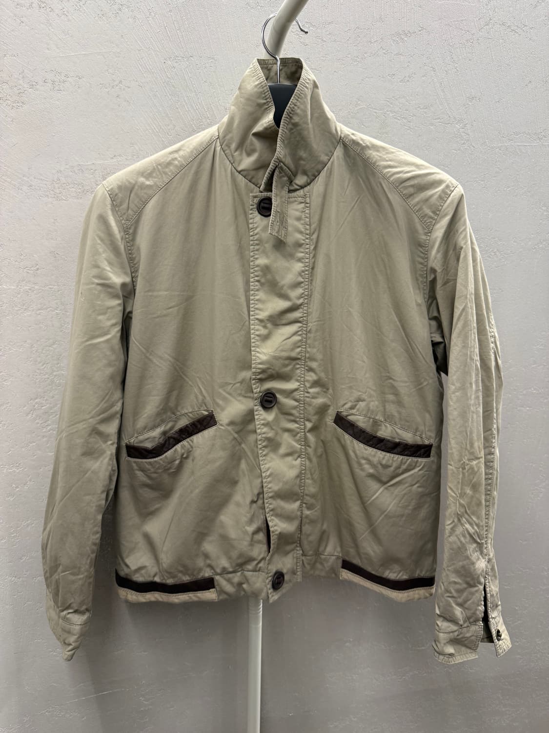 밀텍 밀리터리BOSTON-NINE 카키색 자켓 M 상품이미지2