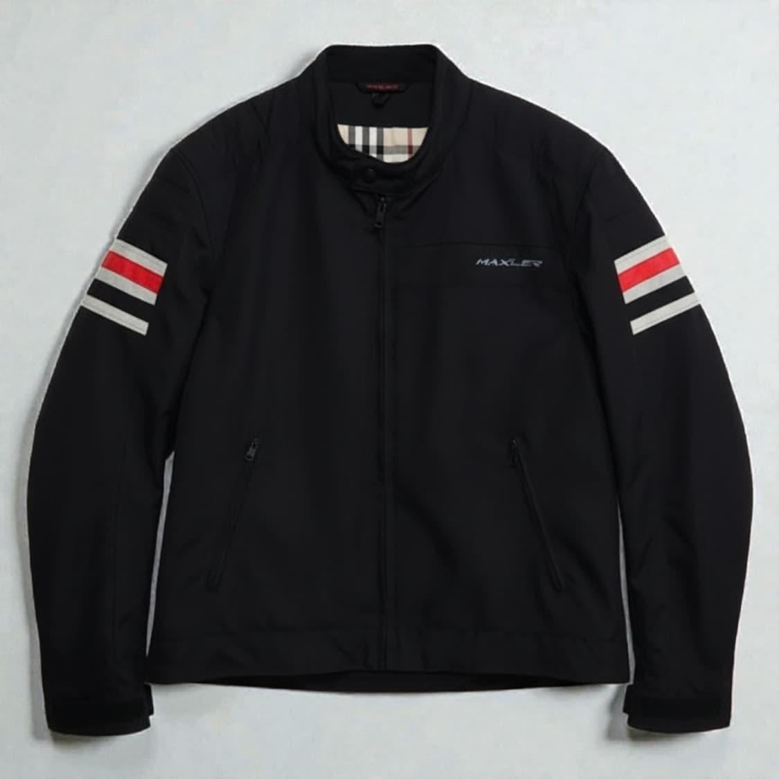 110)맥슬러 시그널시티 라이더 자켓 블랙 봄가을 상품이미지1