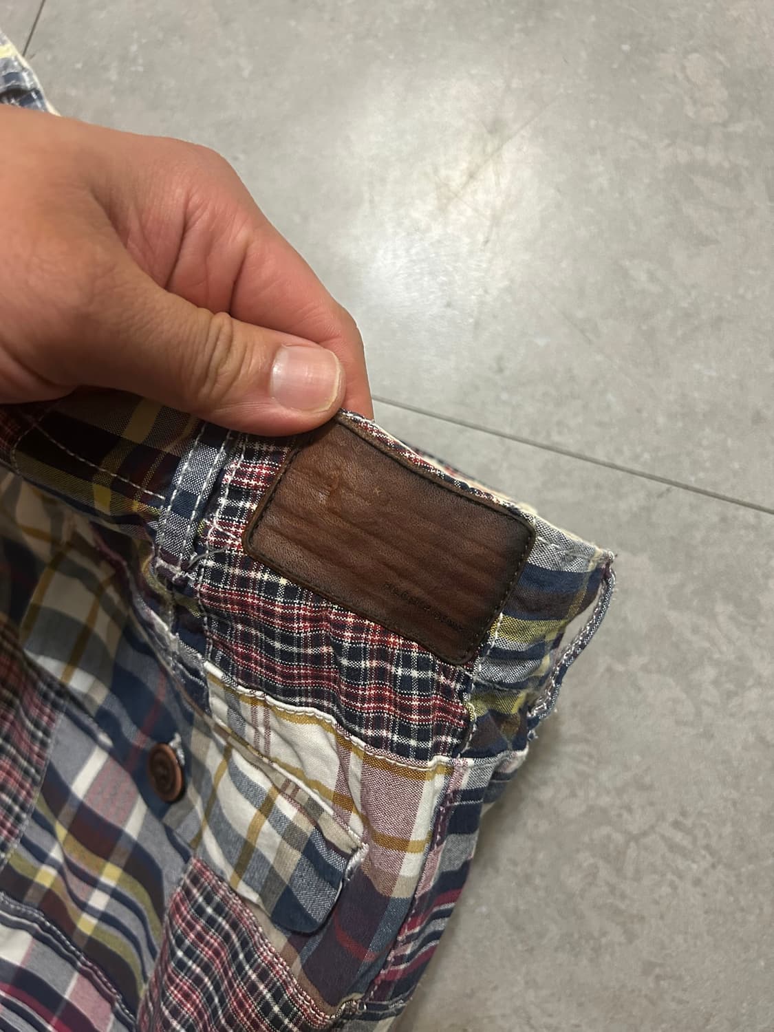 타미힐피거 빈티지 마드라스 패치워크 팬츠 30인치  상품이미지9
