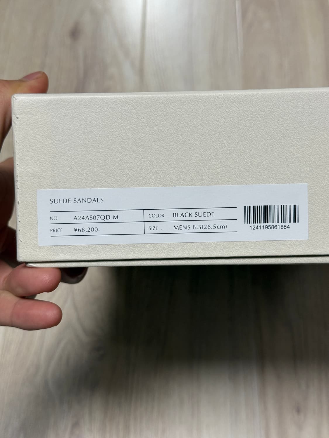 오라리 스웨이드 샌달 로퍼 suede sandals 8.5 상품이미지9