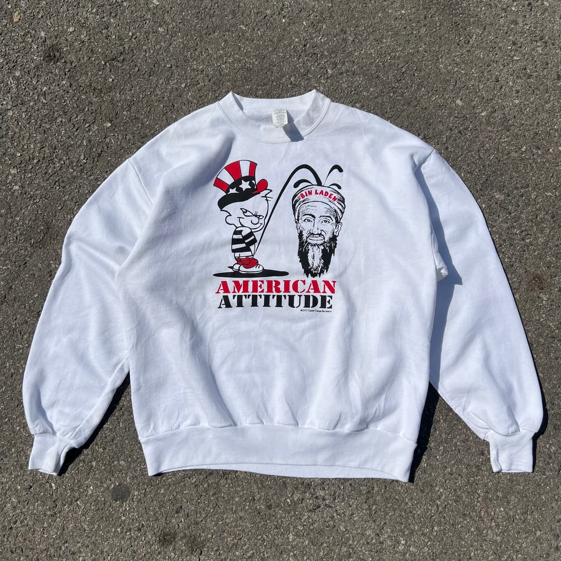 2001 피스 온 빈라덴 스웻셔츠 상품이미지2