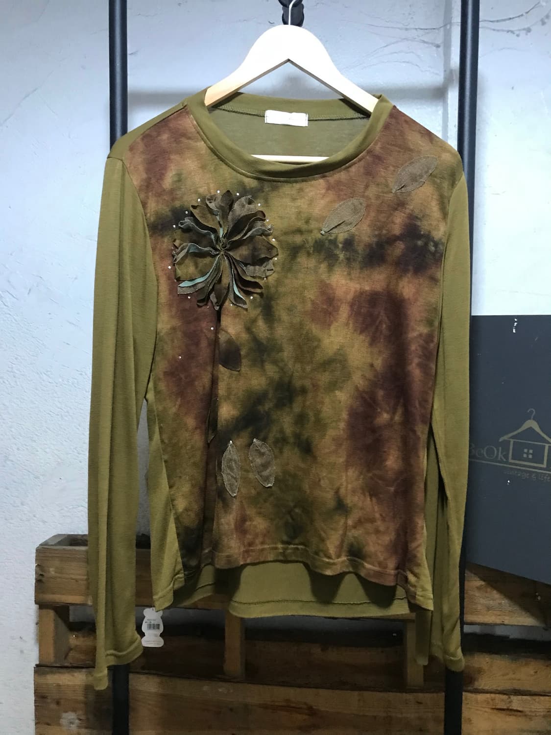 Flower point long sleeve 상품이미지1