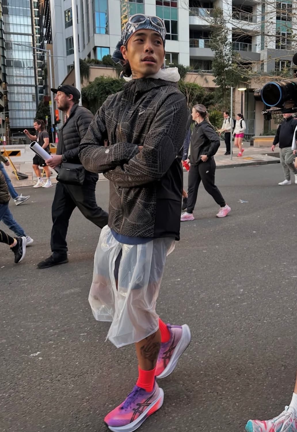 (L) 아식스 맨 리미티드 시리즈 라이트쇼 자켓 퍼포먼스 블랙 상품이미지8