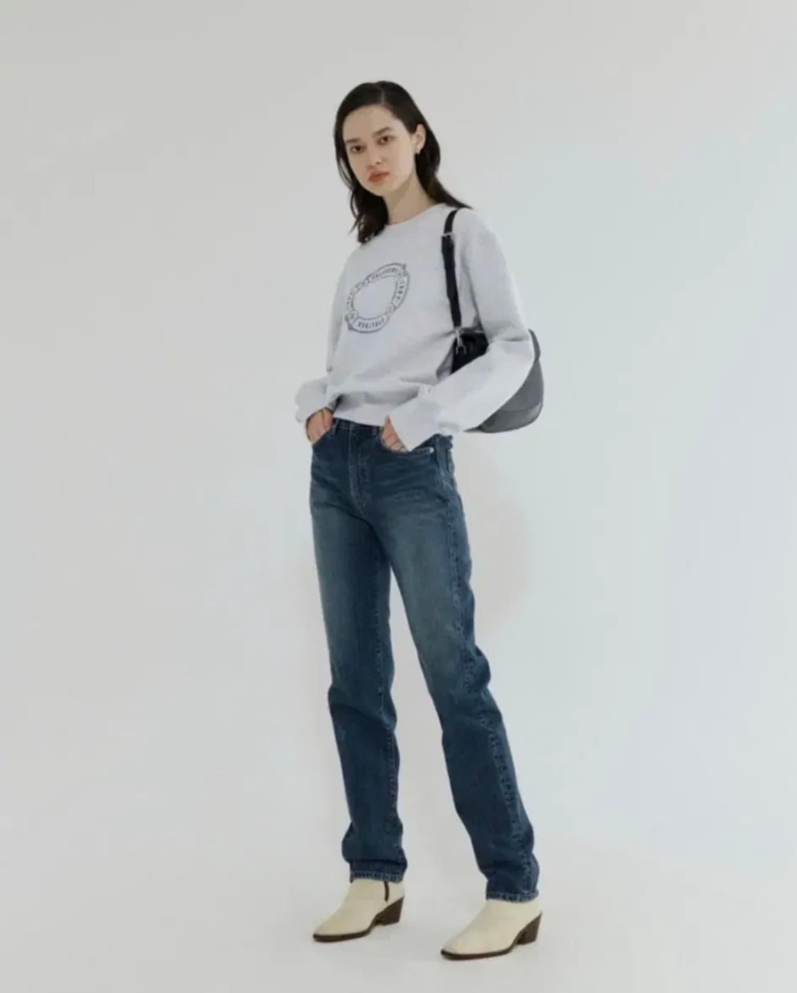 라벨아카이브 스트레이트핏 데님진 상품이미지2