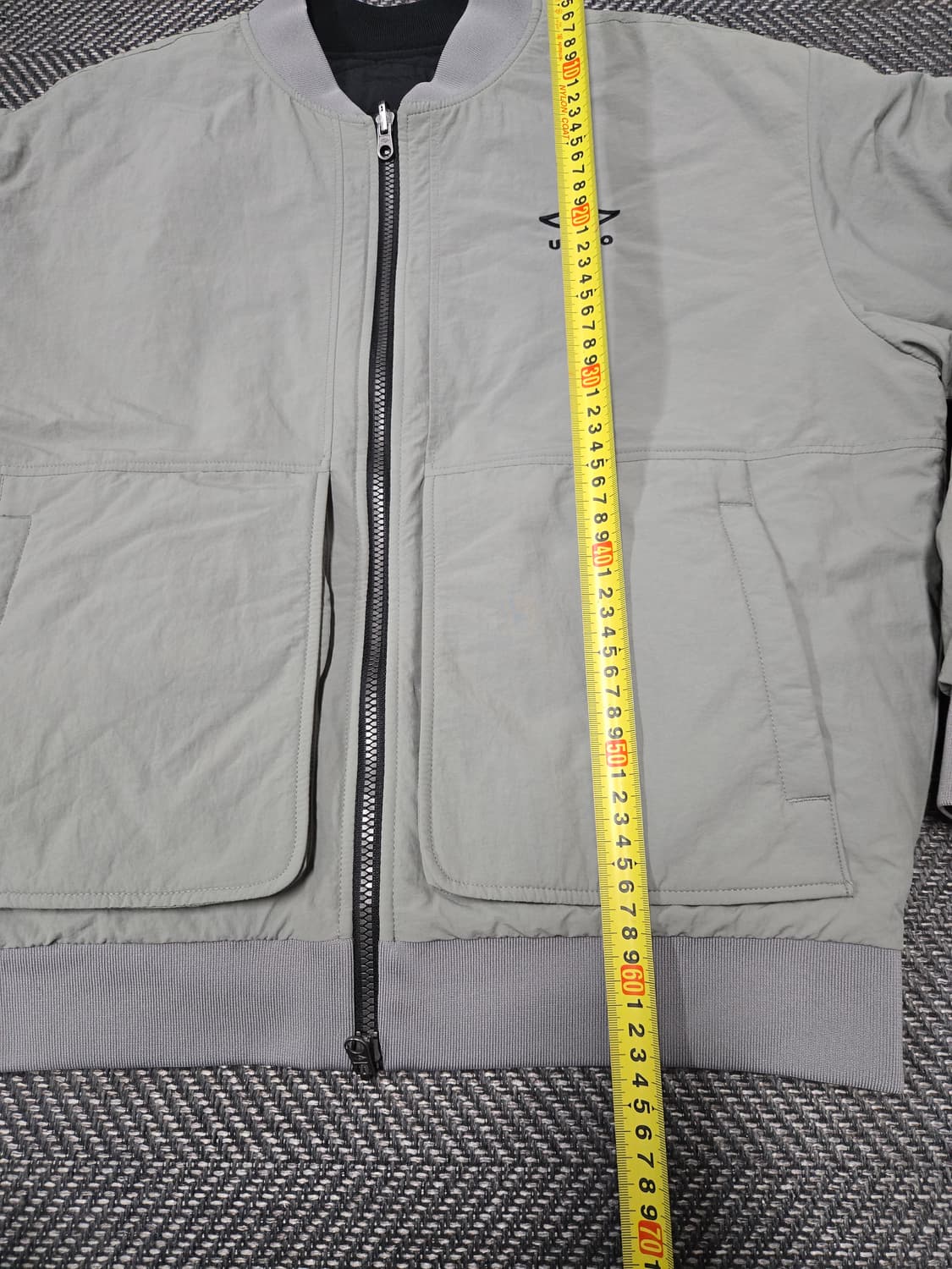 엄브로 24ss 공용 리버시블 퀼팅 패딩 봄버 자켓 양면 항공점퍼 상품이미지9