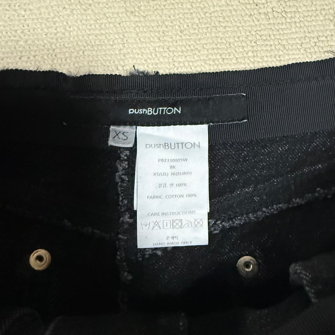 Crying girl 흑청 진 상품이미지9