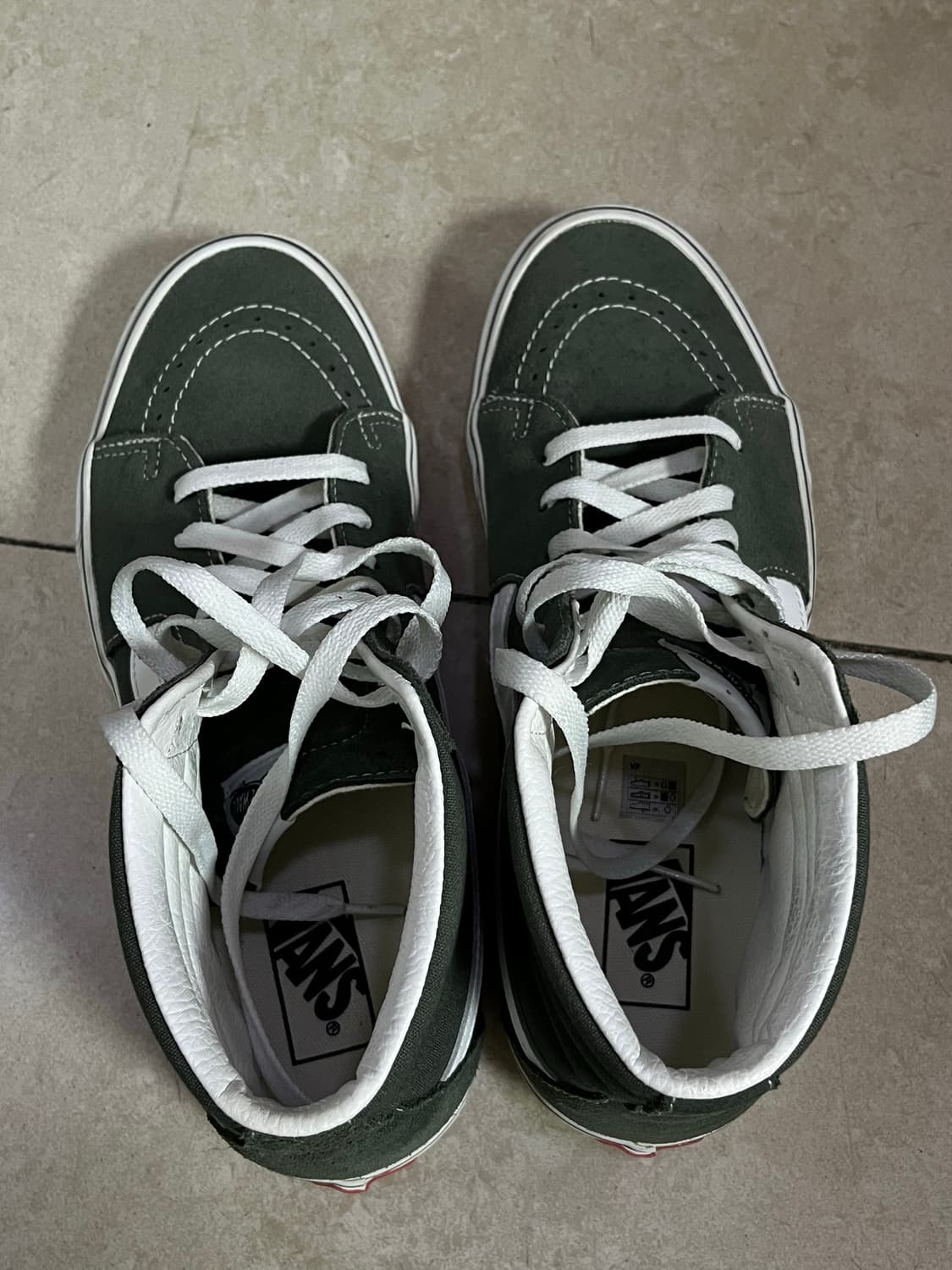 반스 스케이트 하이 그린 [280] 상품이미지1