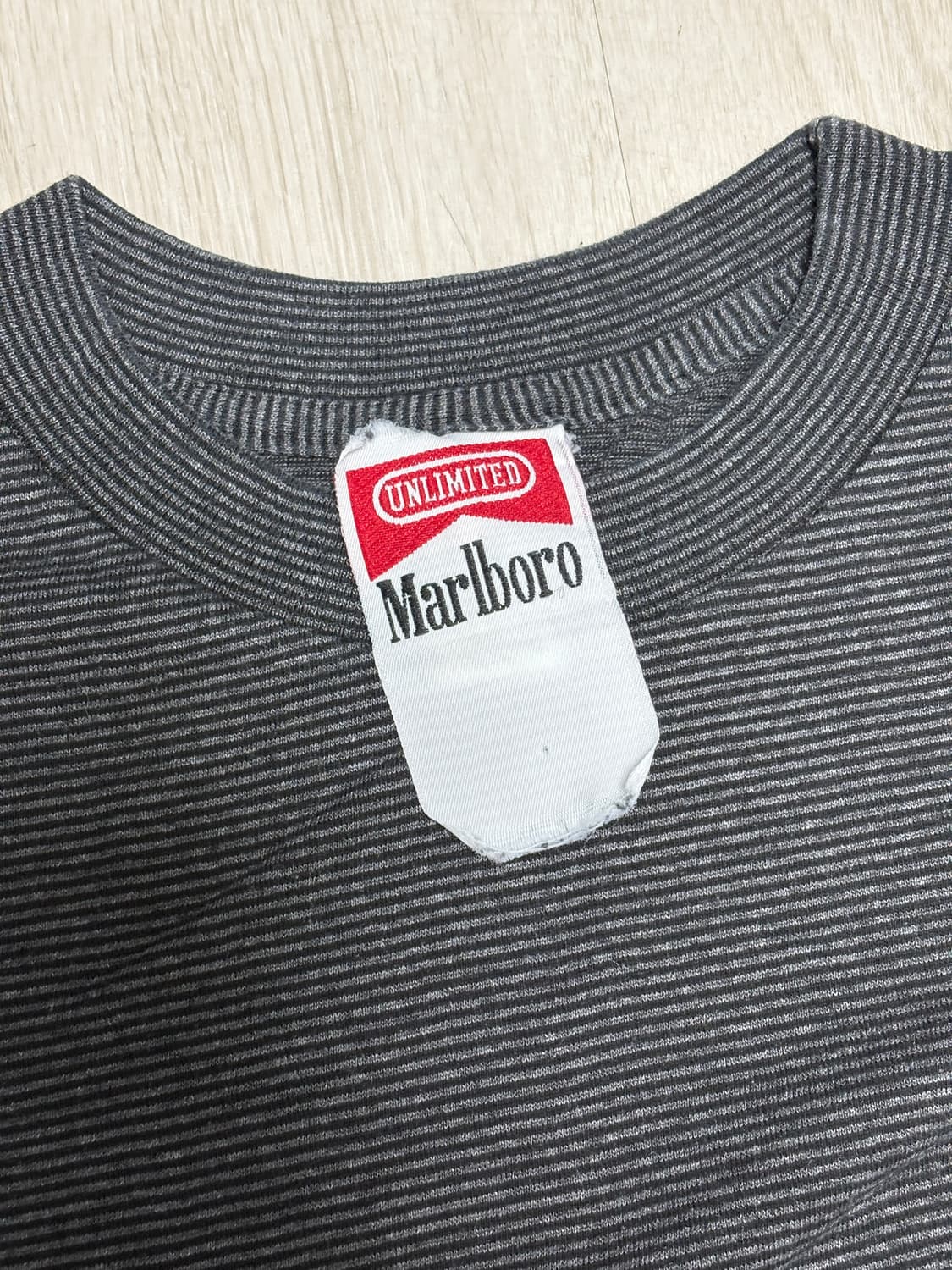 🇲🇽 90s 말보로 스트라이프 포켓 반팔 상품이미지4