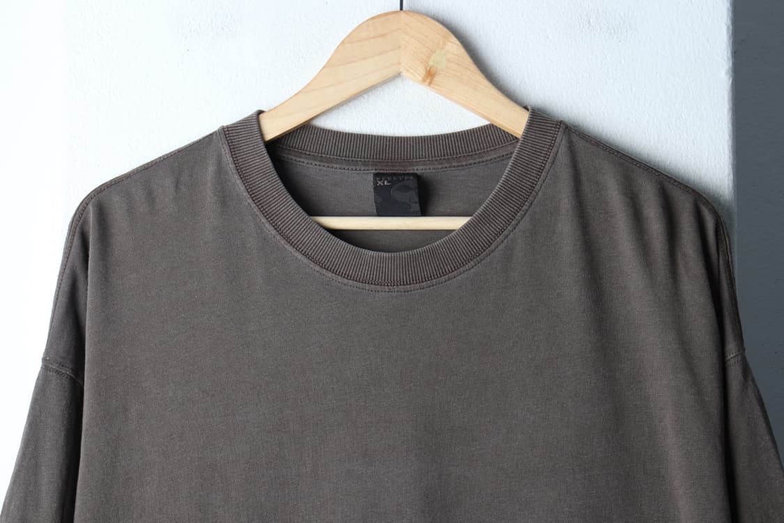 (XL-2XL) 퍼스텝 반팔 티셔츠 빅사이즈 피그먼트 브라운-H32417 상품이미지3