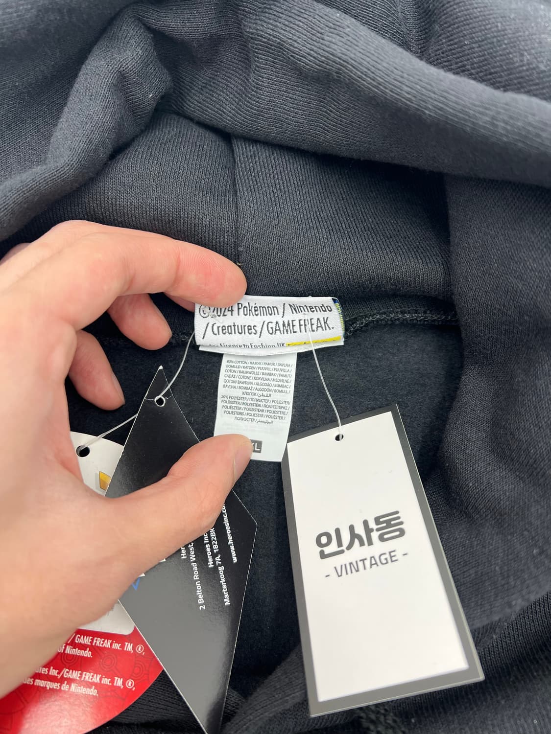 포켓몬 프린팅 후디 상품이미지5