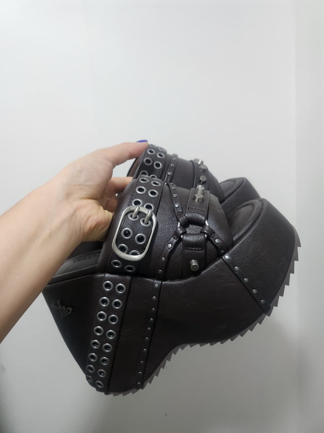 　yellow 옐로 
RUSTY PLATFORM SANDALS
 상품이미지3
