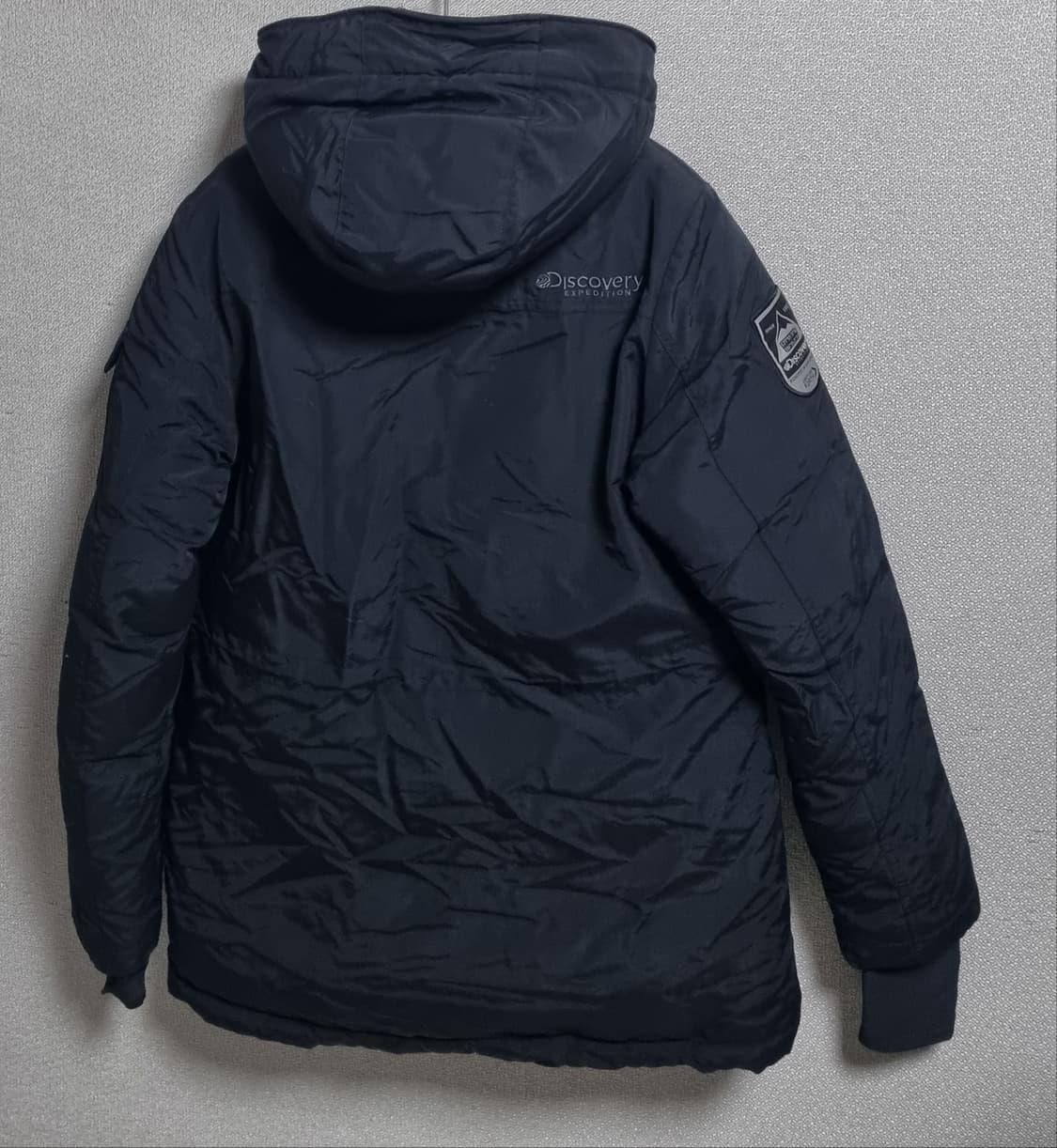 M (66) 디스커버리 블랙 구스다운 패딩 여성 상품이미지2