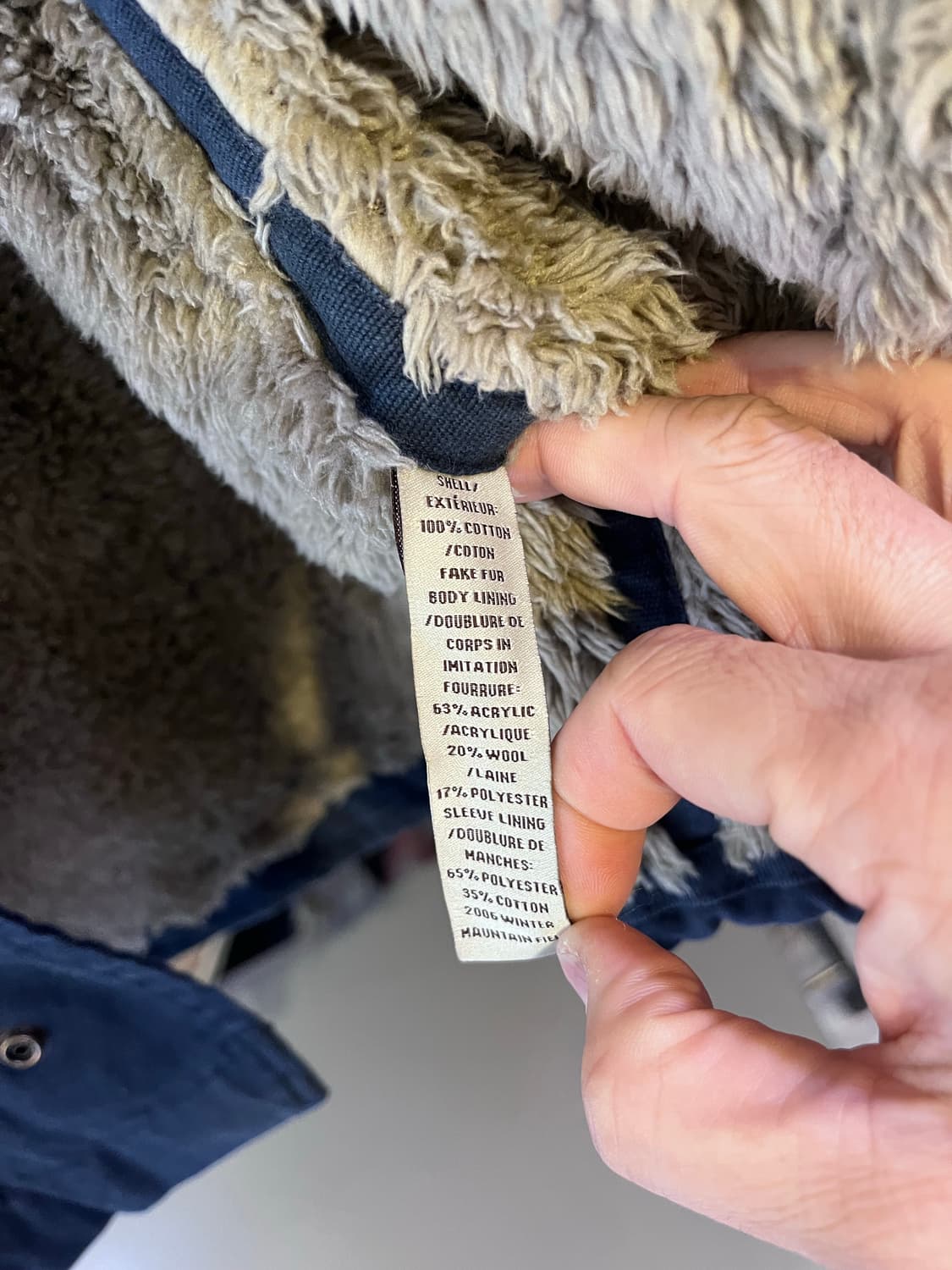 리바이스 마운틴 필드 퍼 라이닝 자켓 (S) 상품이미지9