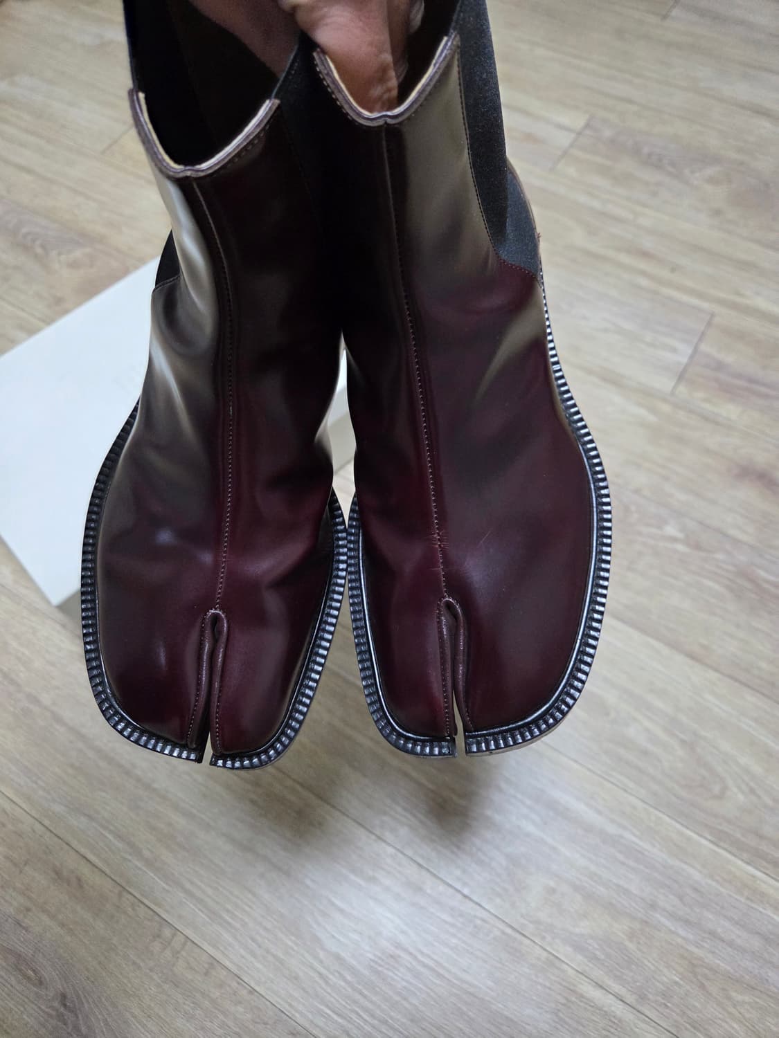 메종마르지엘라 타비 부츠 버건디 41 상품이미지4