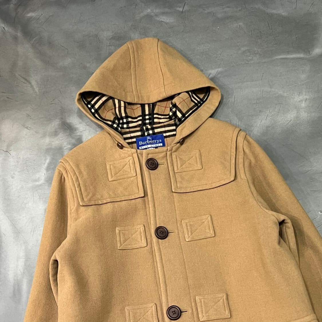  버버리 블루라벨 후드 울 코트 y14815 상품이미지3