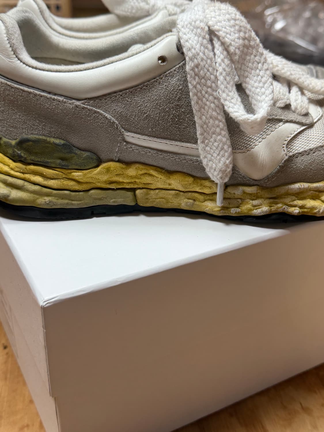 미하라야스히로 조지 OG솔 패널 스니커즈 상품이미지6