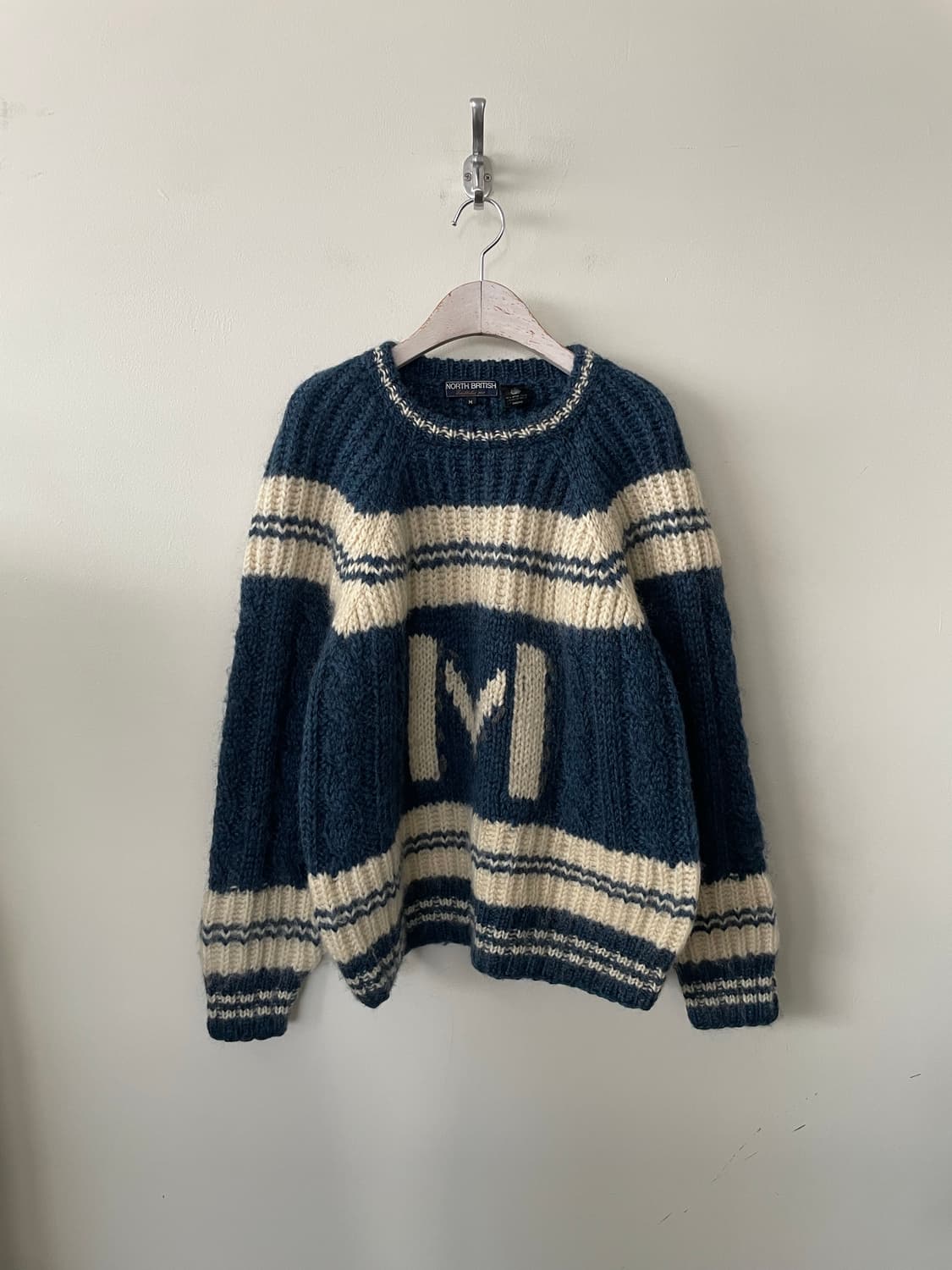 vintage M heavy wool knit 상품이미지2
