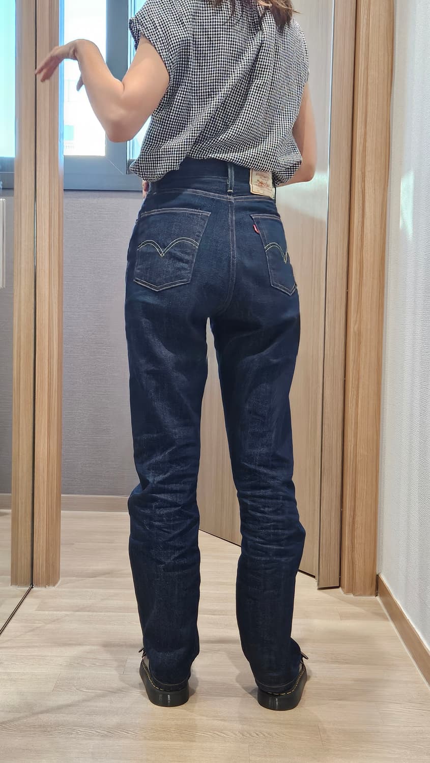 리바이스 LVC 1950's 701 셀비지 Big E 상품이미지4