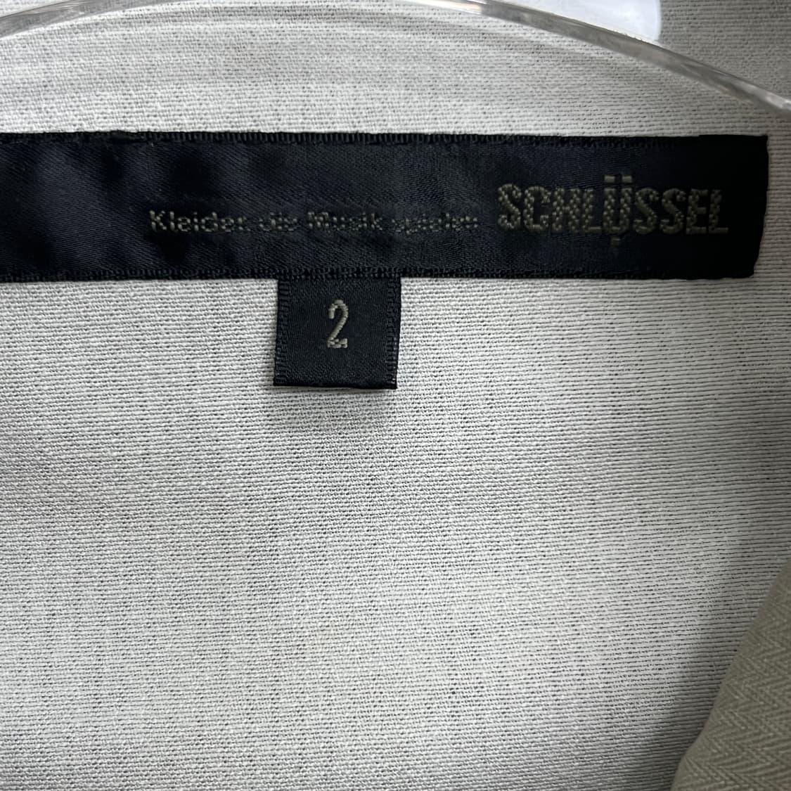 Schlussel 슈리셀 그레이 밀리터리 코튼 자켓  상품이미지3