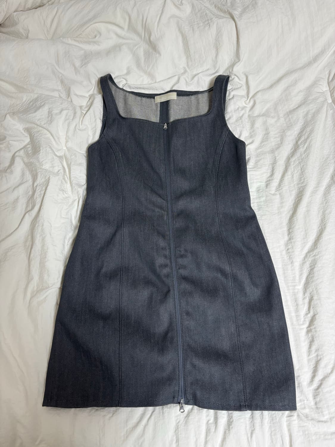아모멘토 amomento HOURGLASS DENIM VEST 상품이미지2