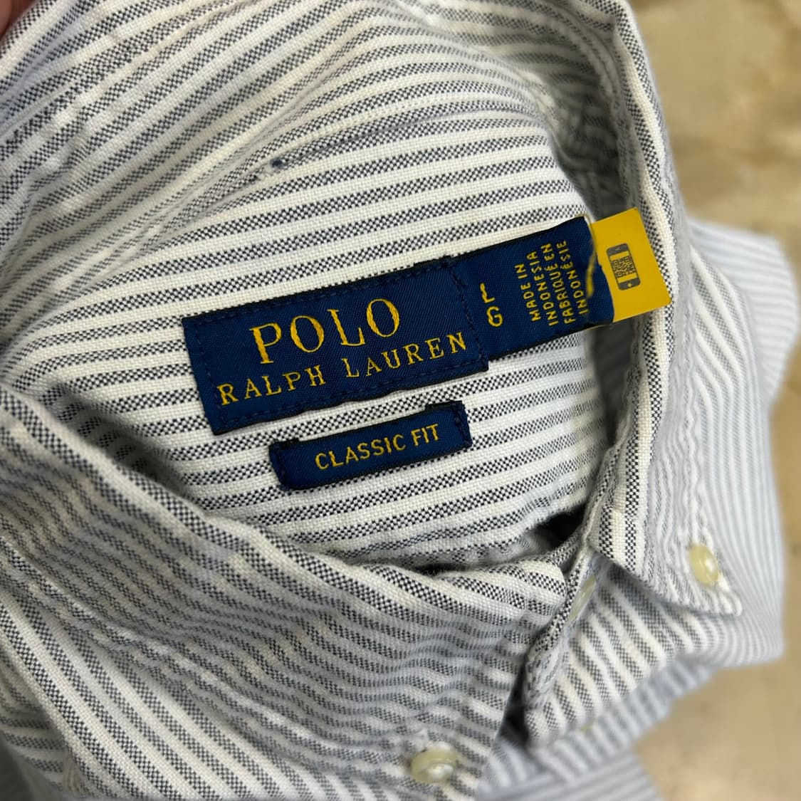 🫶🏻 폴로랄프로렌 Classic Fit Stripe 셔츠 🫶🏻 상품이미지4