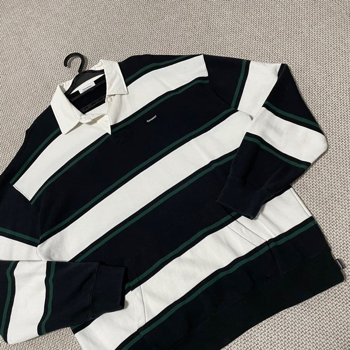 커버낫 스트라이프. 카라 긴팔티 5990 상품이미지2