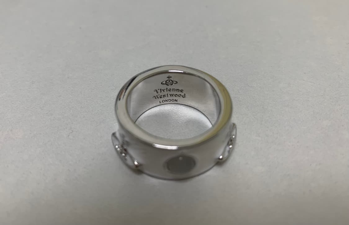 비비안웨스트우드 화이트 오팔 링 상품이미지2
