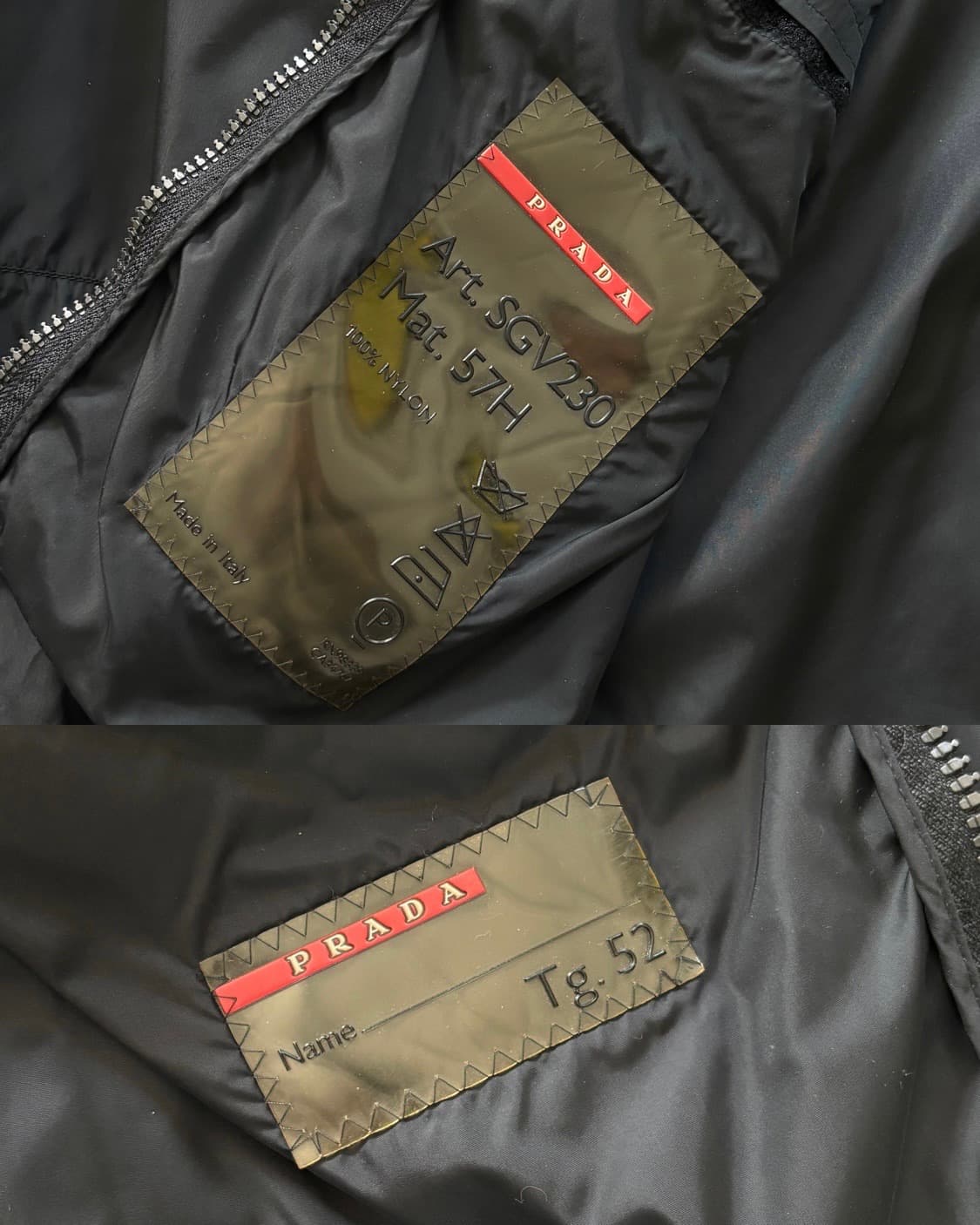 Prada 프라다 컨버터블 나일론 자켓 상품이미지9