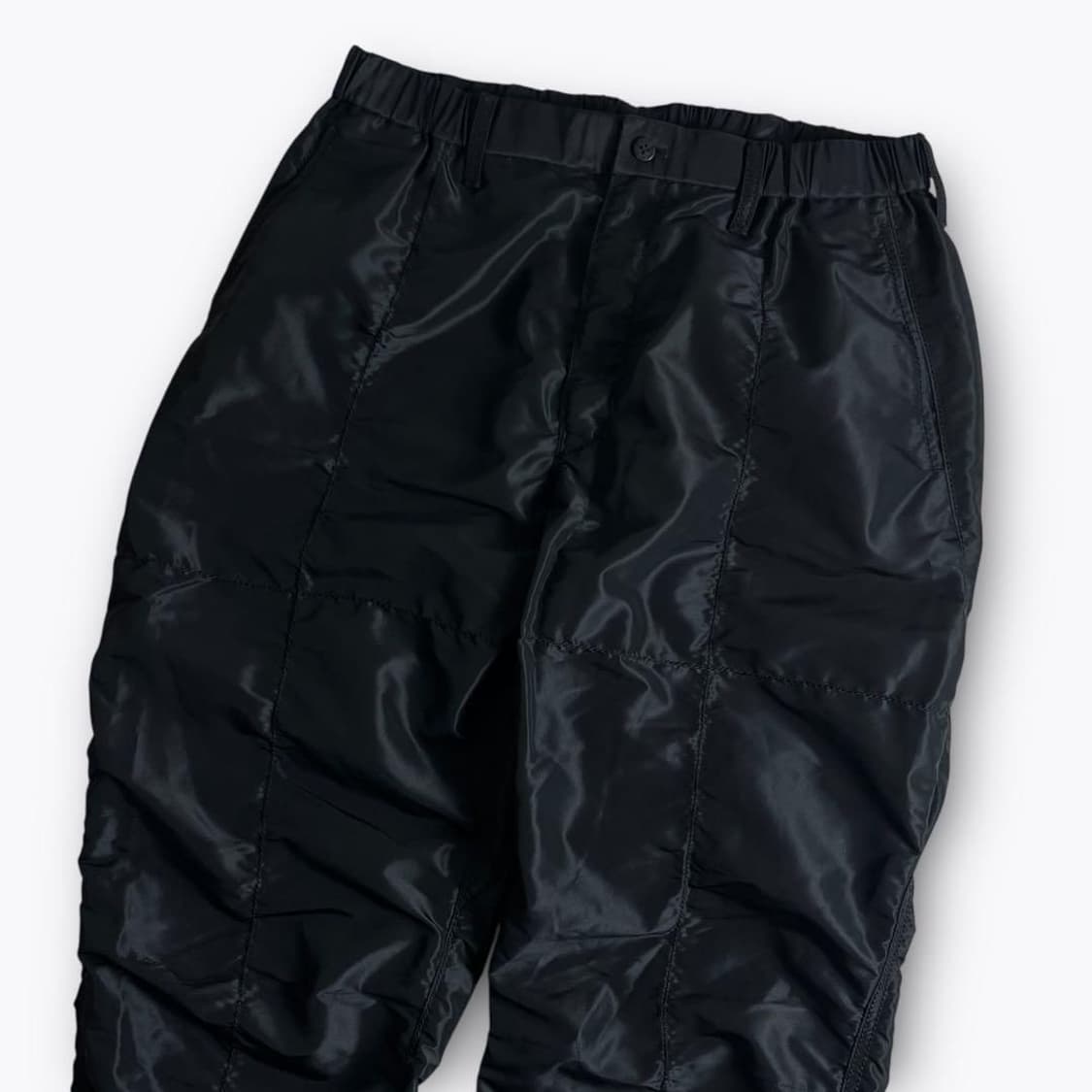 ISSEY MIYAKE MEN 나일론 팬츠 블랙 상품이미지3