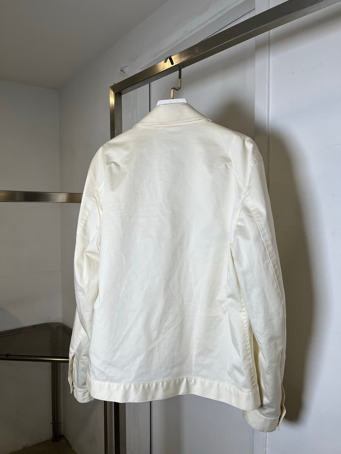 White Pocket Trucker Jacket 상품이미지9