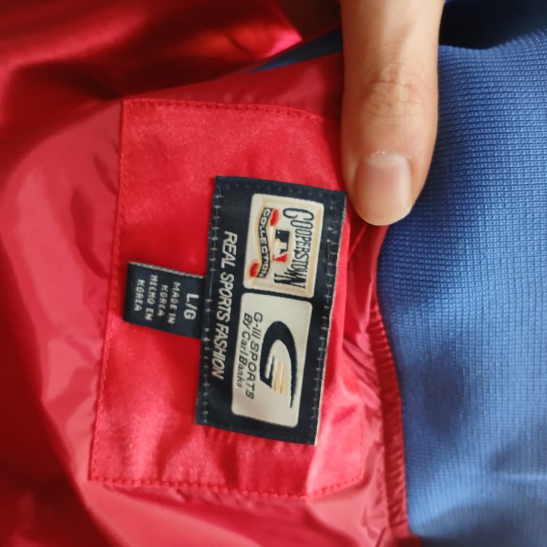 쿠퍼스타운 시카고컵스 바시티 야구자켓 바람막이 엠엘비 상품이미지5